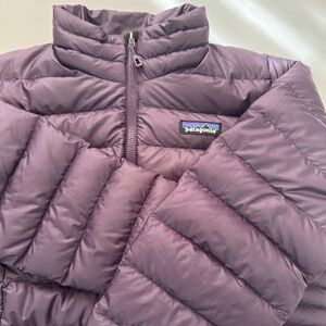 Patagonia Women's Dark Purple Puffer Jacket